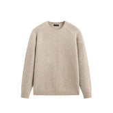 Men's Solid Raglan-Sleeve Sweater
